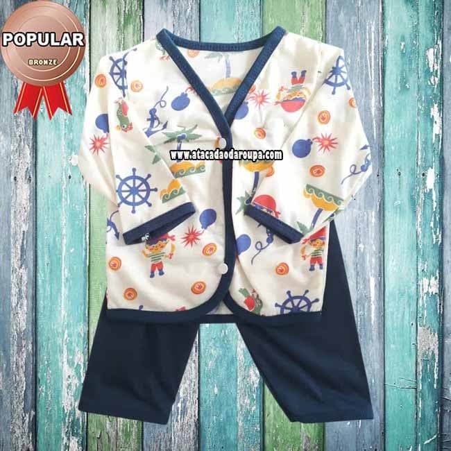 Conjunto Pijama Masculino Infantil