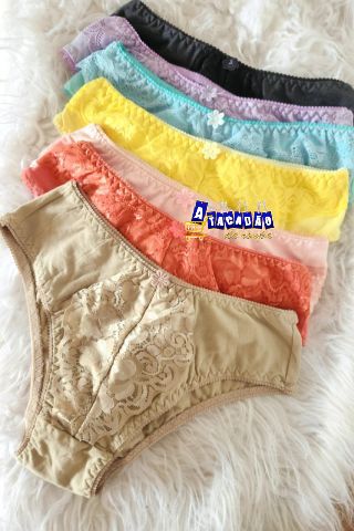 Calcinha Plus size Cintura Alta Algodão