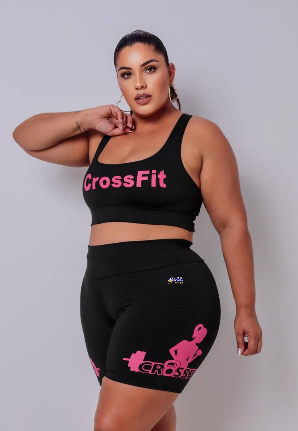 Conjunto Plus Size Para Academia Estampas Conjunto Plus Size Para Academia Estampas