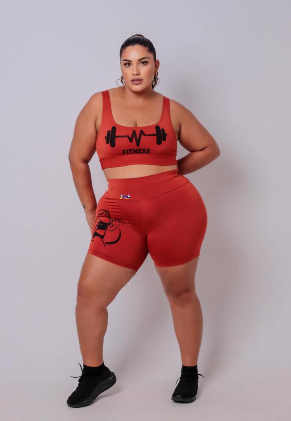 Conjunto Plus Size Para Academia Estampas
