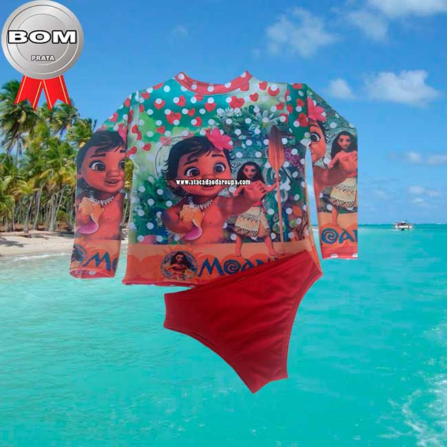 Conjunto Infantil Feminino Moda Praia