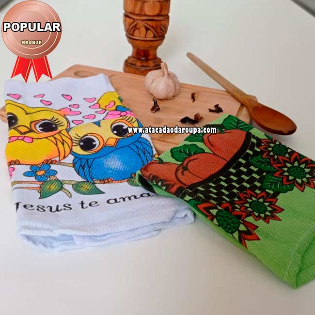 Pano de Prato vários desenhos