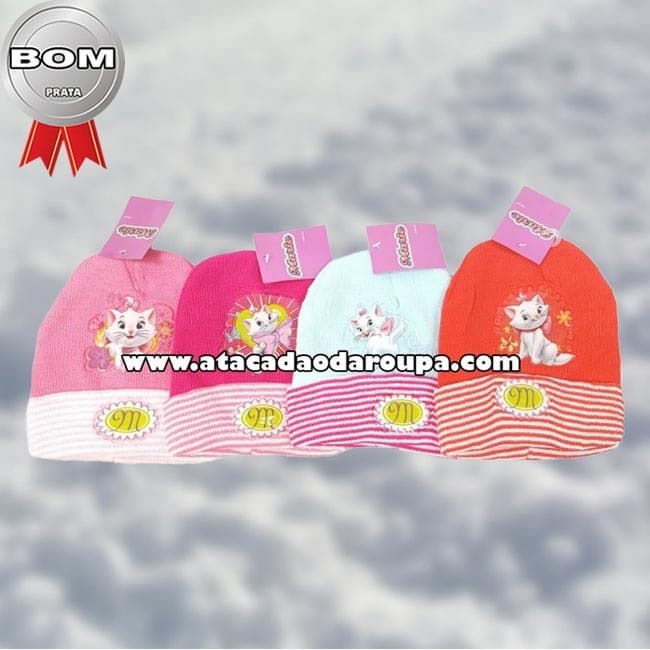 Touca Gorro infantil Feminina