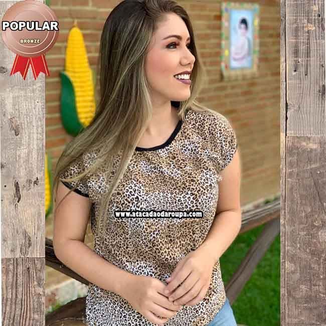 Blusa Fio Torcido Várias Estampas