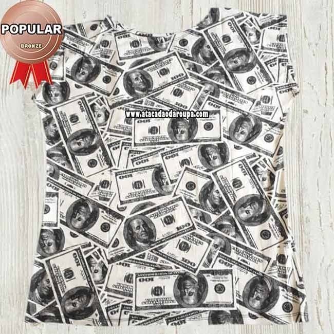 Blusa Fio Torcido Várias Estampas