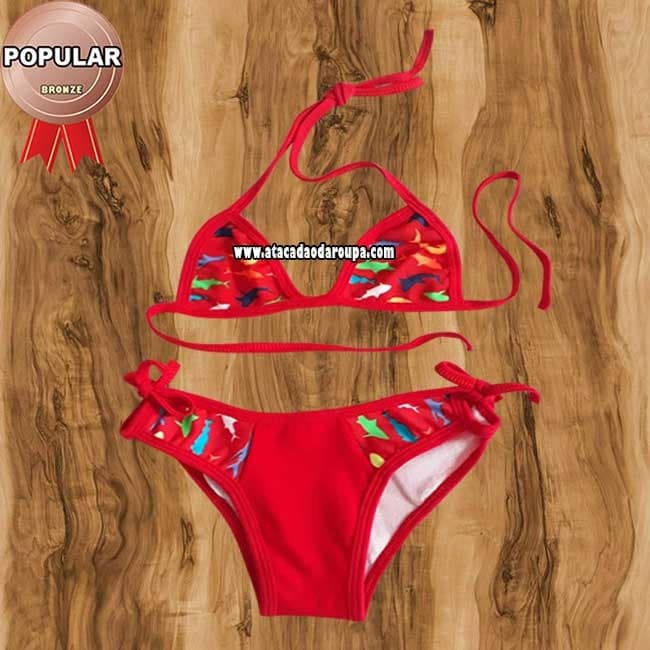 Biquíni Infantil Várias Estampas