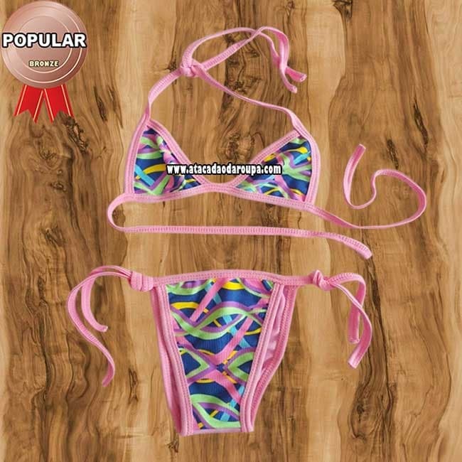 Biquíni Infantil Várias Estampas
