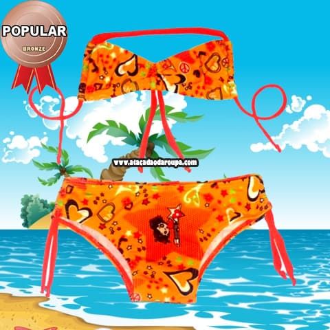 Biquíni Infantil Várias Estampas