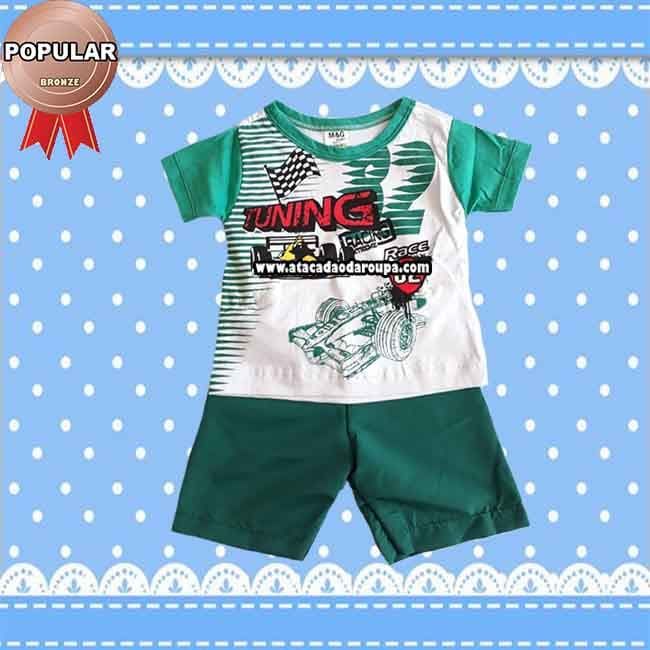Conjuntos e Macacões Masculinos Bebê 4 a 8 meses