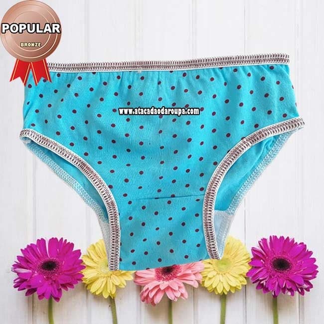 Calçinha de Algodão Infantil