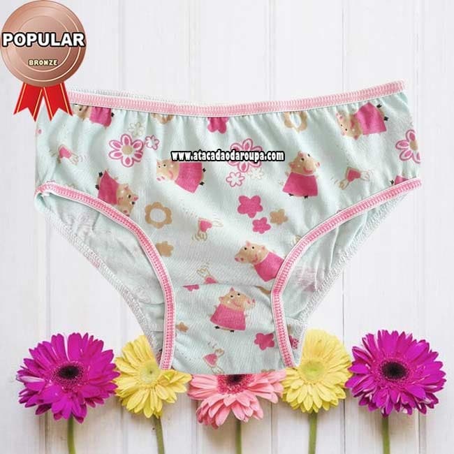 Calçinha de Algodão Infantil