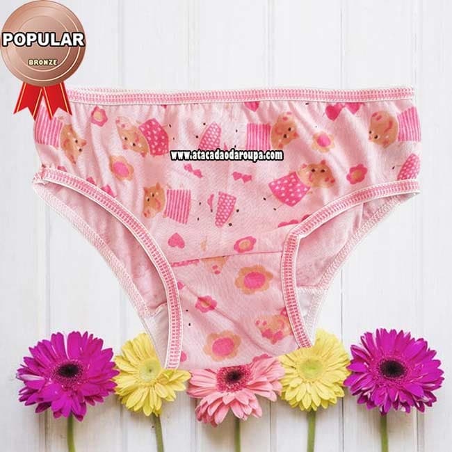 Calçinha de Algodão Infantil