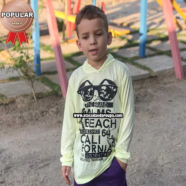 Camisa Manga Longa Infantil