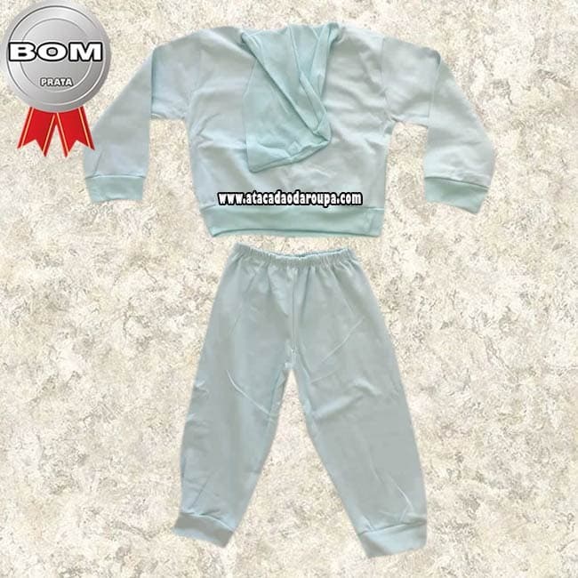 Conjunto de Frio Ribana com capuz Infantil