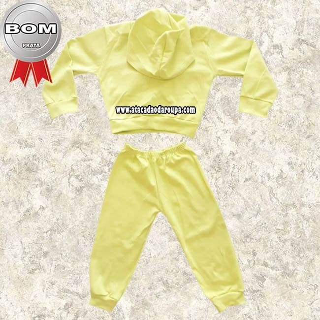 Conjunto de Frio Ribana com capuz Infantil