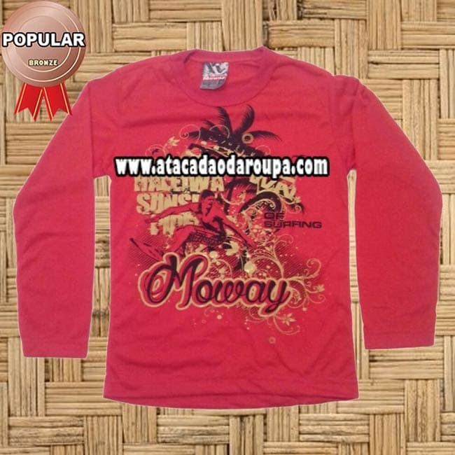 Camisa Manga Longa Infantil