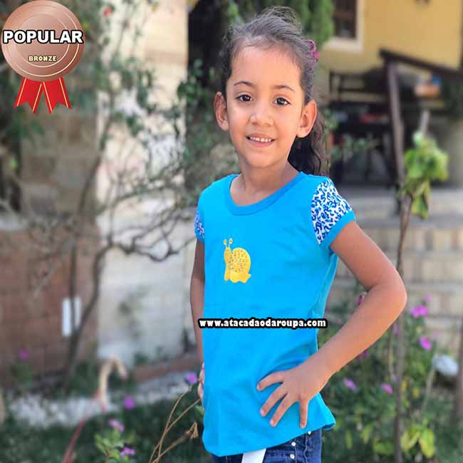 Blusinhas Infantil Variadas 4 a 5 anos