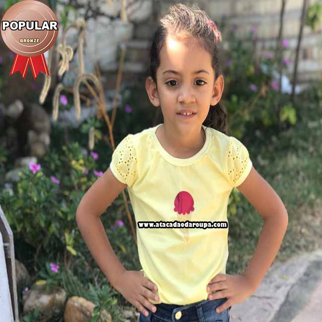 Blusinhas Infantil Variadas 4 a 5 anos