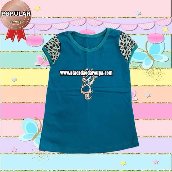 Blusinhas Infantil Variadas 4 a 5 anos
