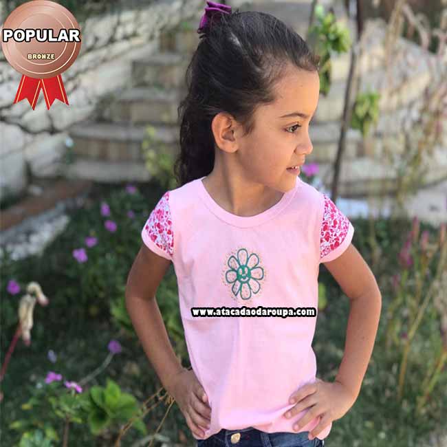 Blusinhas Infantil Variadas 4 a 5 anos