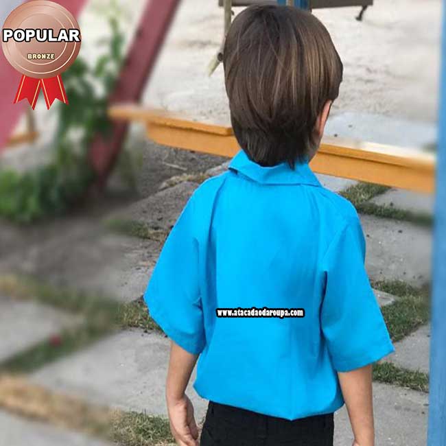 Camisa Social Infantil Lisa Camisa Social Infantil Lisa