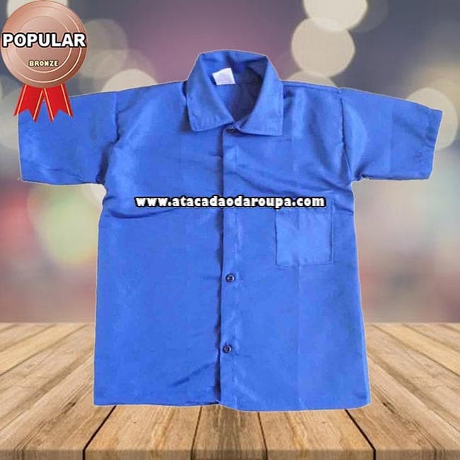 Camisa Social Infantil Lisa Camisa Social Infantil Lisa