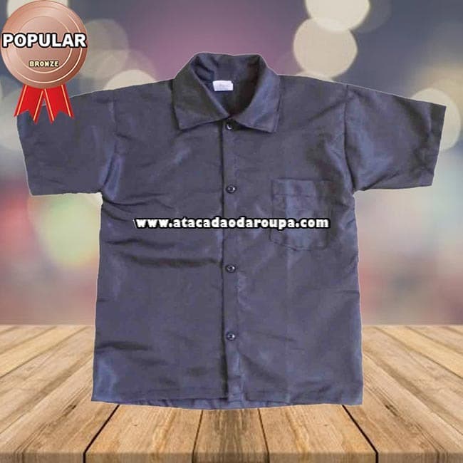 Camisa Social Infantil Lisa Camisa Social Infantil Lisa