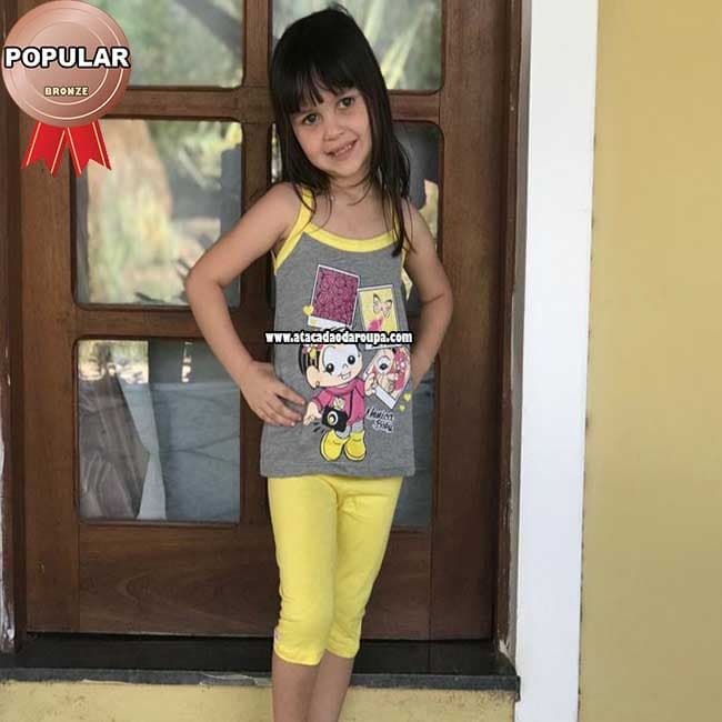 Conjuntinho Feminino 3 a 5 Anos