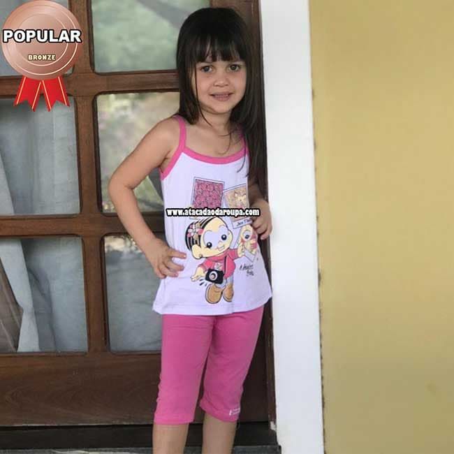 Conjuntinho Feminino 3 a 5 Anos
