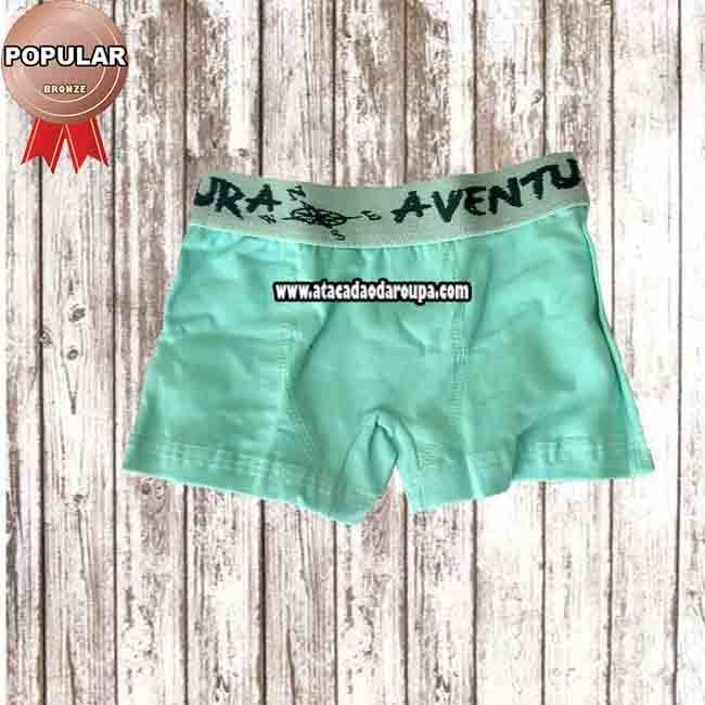 Cueca Box Infanto juvenil Em Cotton