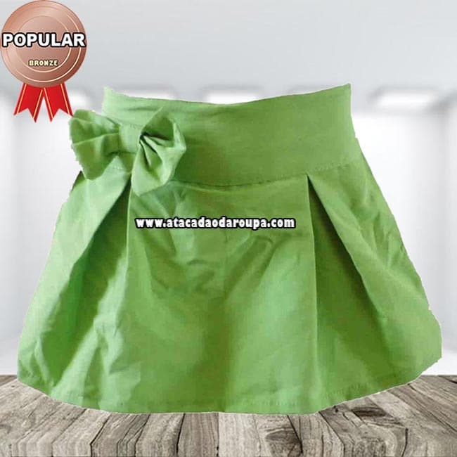Short Tactel infantil Feminino