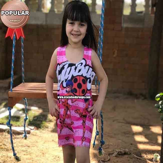 Vestido infantil Sublimado 2 a 6 Anos Vestido infantil Sublimado 2 a 6 Anos