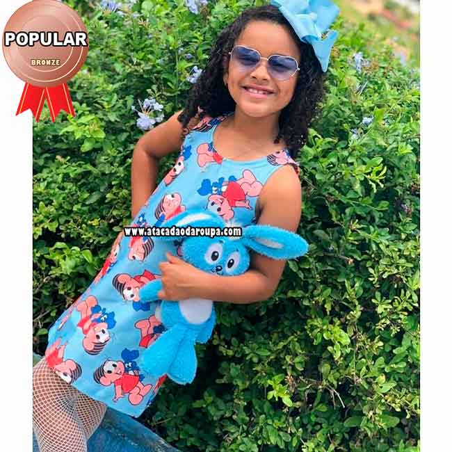 Vestido infantil Sublimado 2 a 6 Anos Vestido infantil Sublimado 2 a 6 Anos