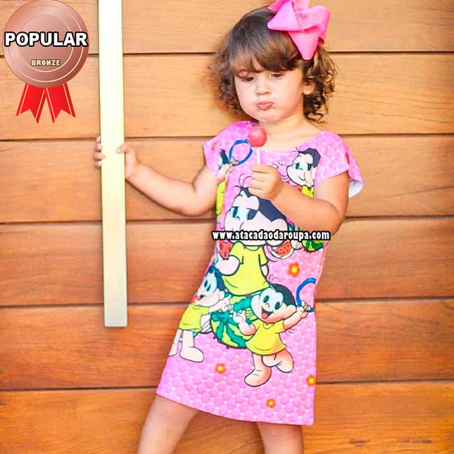Vestido infantil Sublimado 2 a 6 Anos Vestido infantil Sublimado 2 a 6 Anos