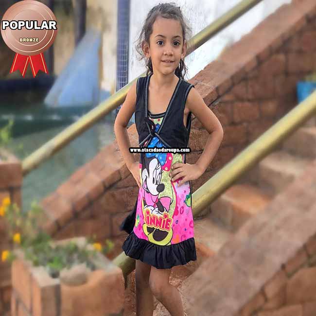 Vestido Algodão Infantil