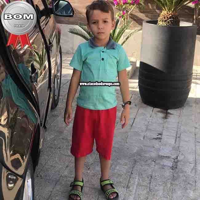 Conjunto Polo Infantil
