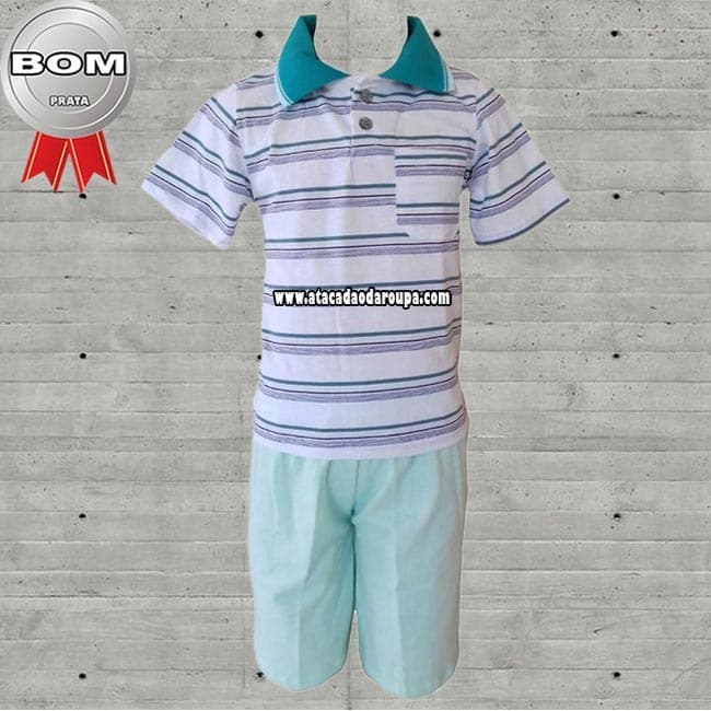 Conjunto Polo Infantil