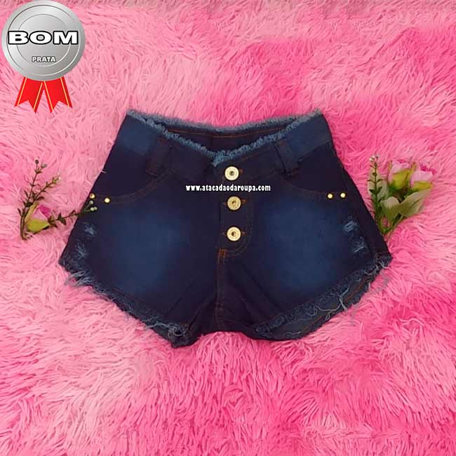 Short Jeans Infanto juvenil com Lycra 28 ao 34
