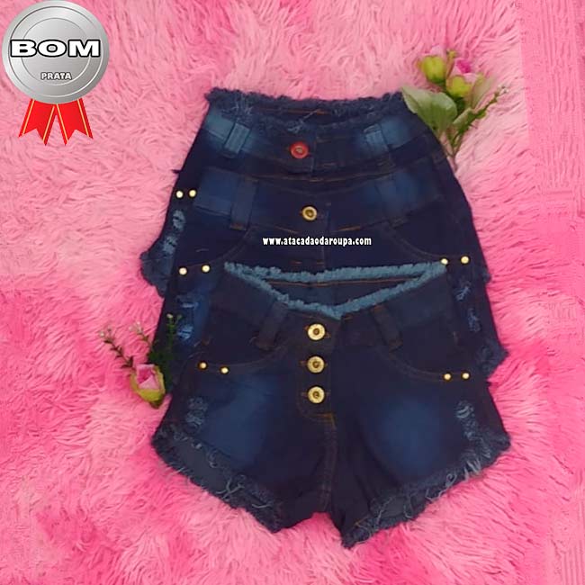 Short Jeans Infanto juvenil com Lycra 28 ao 34