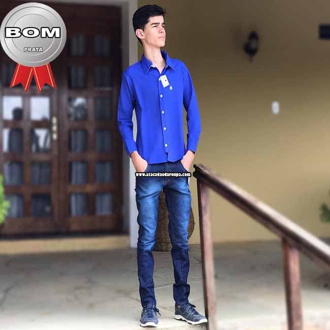 Calça Jeans Masculino Juvenil 9 a 12 Anos