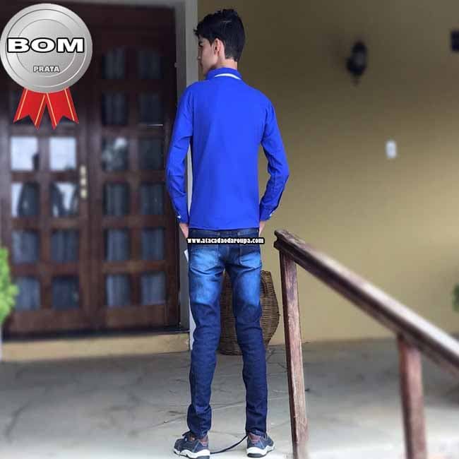 Calça Jeans Masculino Juvenil 9 a 12 Anos
