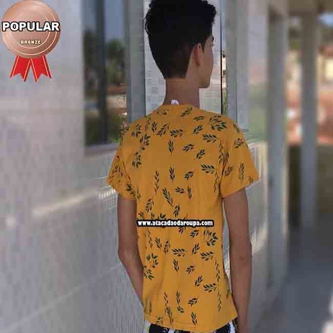 Camisa Algodão Juvenil P/M/G