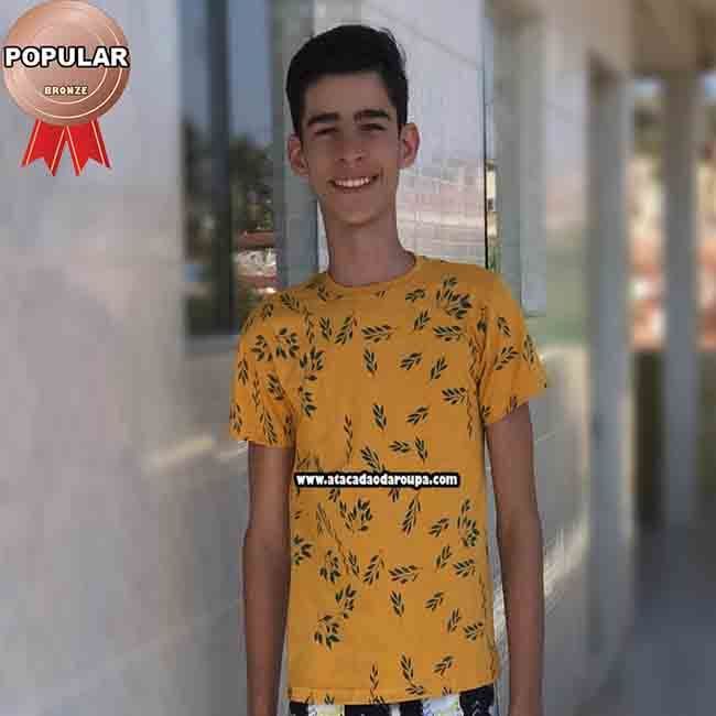 Camisa Algodão Juvenil P/M/G
