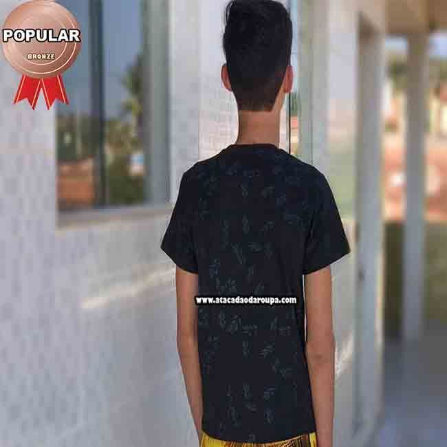 Camisa Algodão Juvenil P/M/G