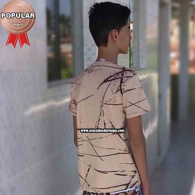Camisa Algodão Juvenil P/M/G