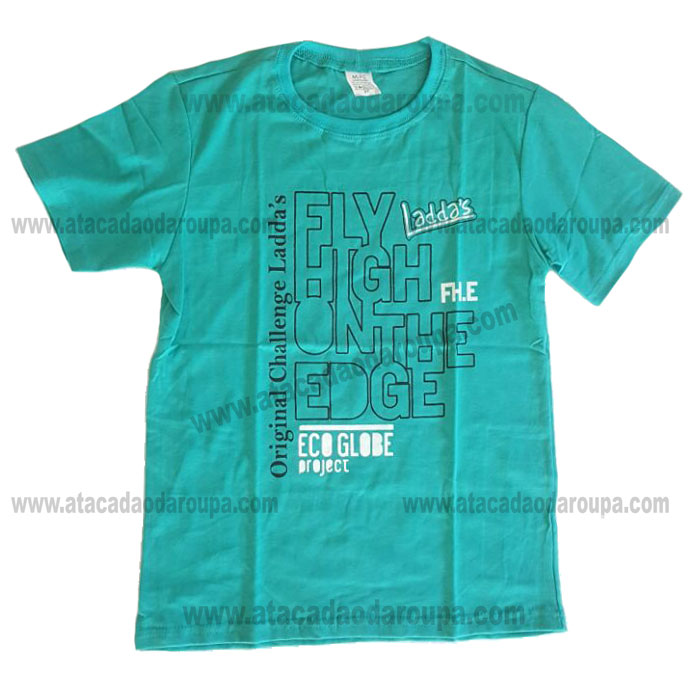 Camisa Algodão Juvenil P/M/G