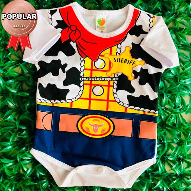 Body Bebê Estampas Divertidas