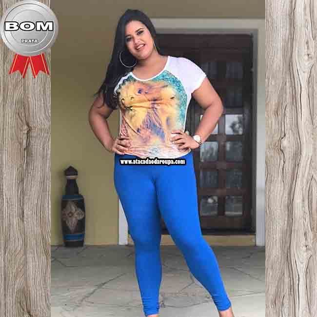 Calça Legging Cotton Juvenil G/GG