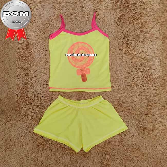Conjunto Baby Dool Várias Estampas
