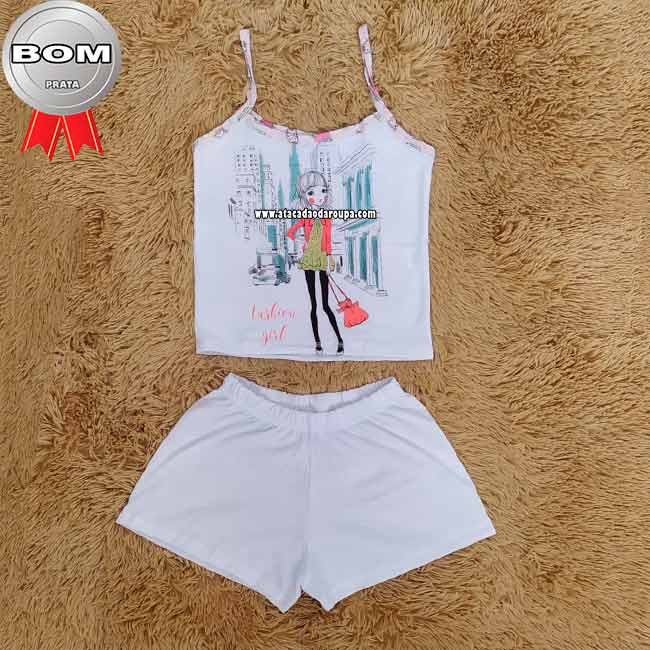 Conjunto Baby Dool Várias Estampas